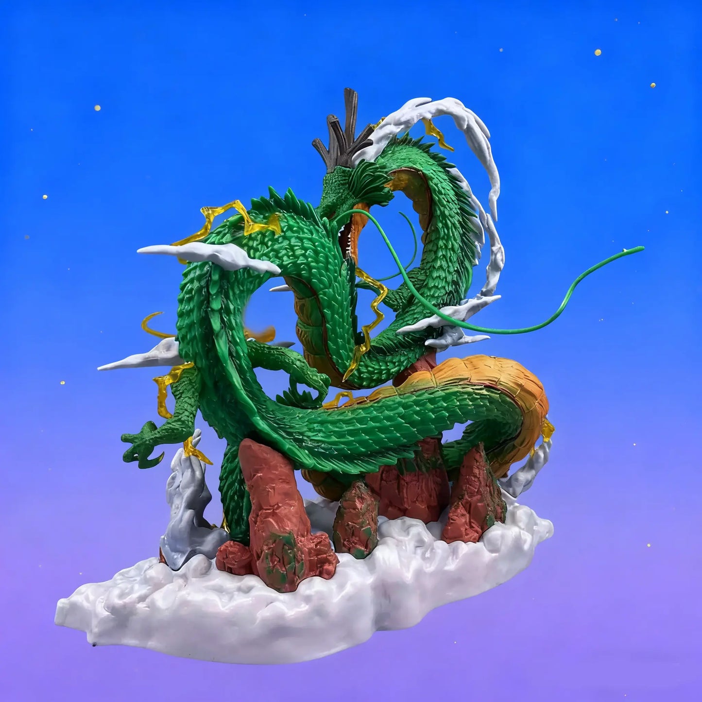 DLDA New Dragon Sculpture 24CM Mannequin Head Ornaments Dragon Vs Model PVC Gift Box for Home Decoration Christmas Gift Collection Summerwins