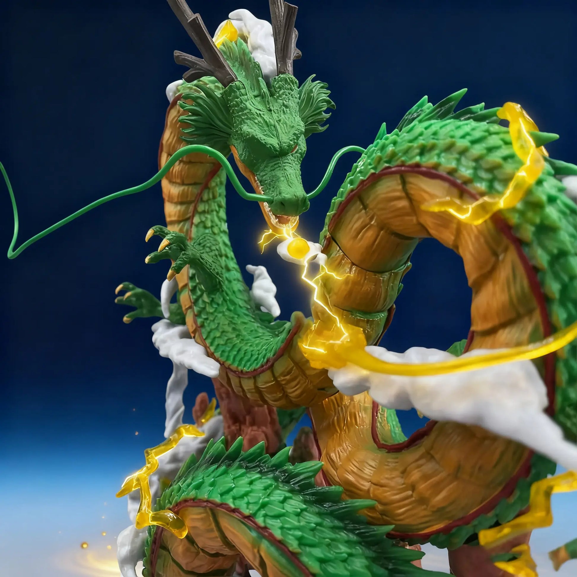 DLDA New Dragon Sculpture 24CM Mannequin Head Ornaments Dragon Vs Model PVC Gift Box for Home Decoration Christmas Gift Collection Summerwins