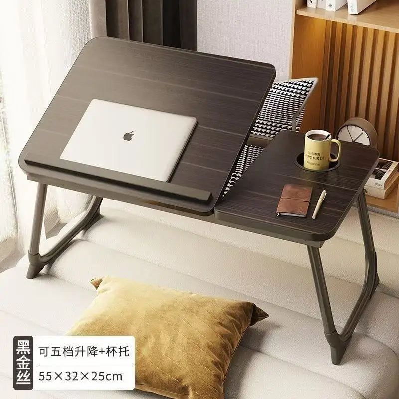 Portable Laptop Bed Table Bedroom Sofa Foldable Computer Bed Standing Tray Desk