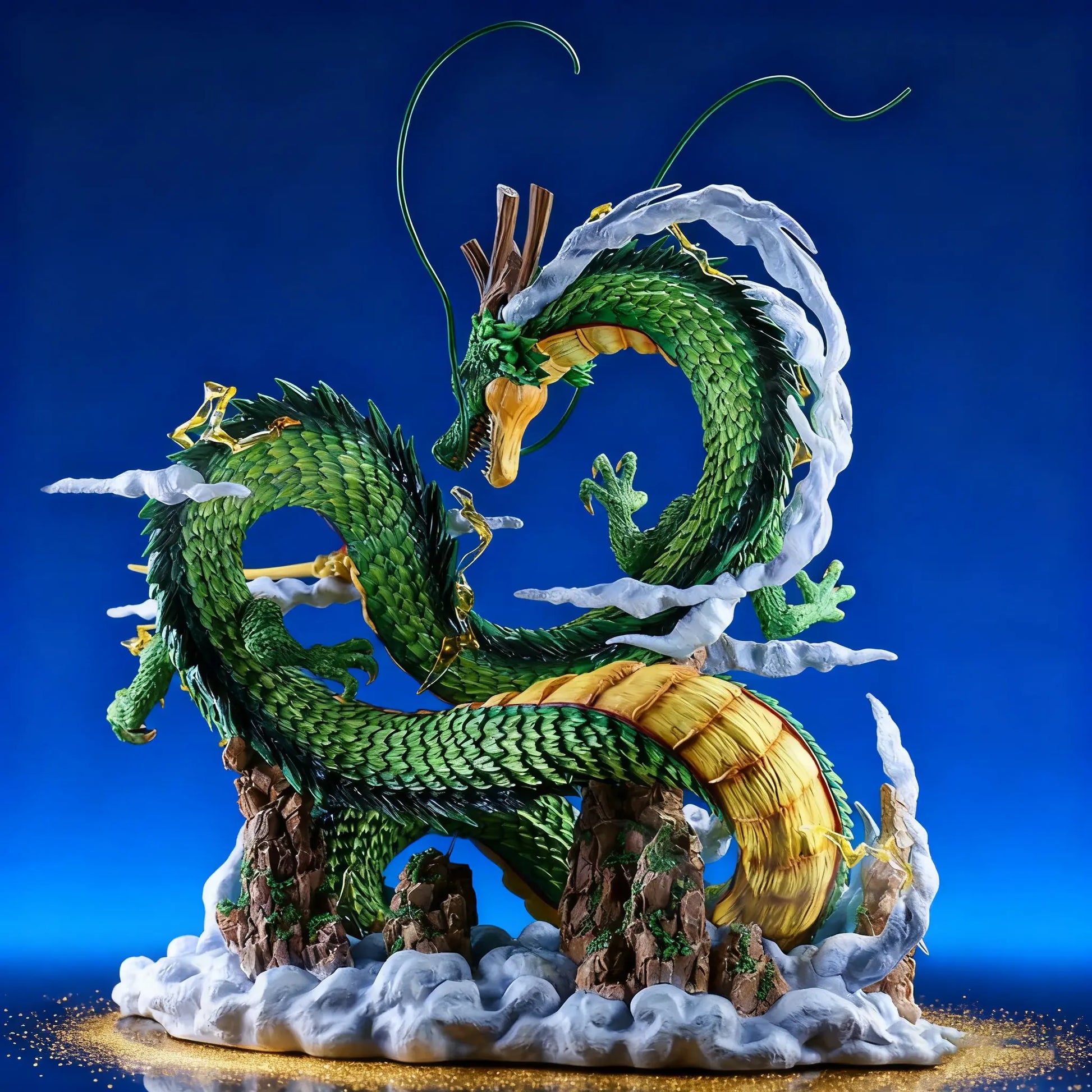 DLDA New Dragon Sculpture 24CM Mannequin Head Ornaments Dragon Vs Model PVC Gift Box for Home Decoration Christmas Gift Collection Summerwins